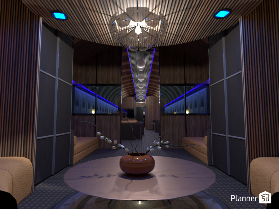 Private Jet Interior Pic 7 (Aft Lounge Looking Forward) #6197989 by DesignKing