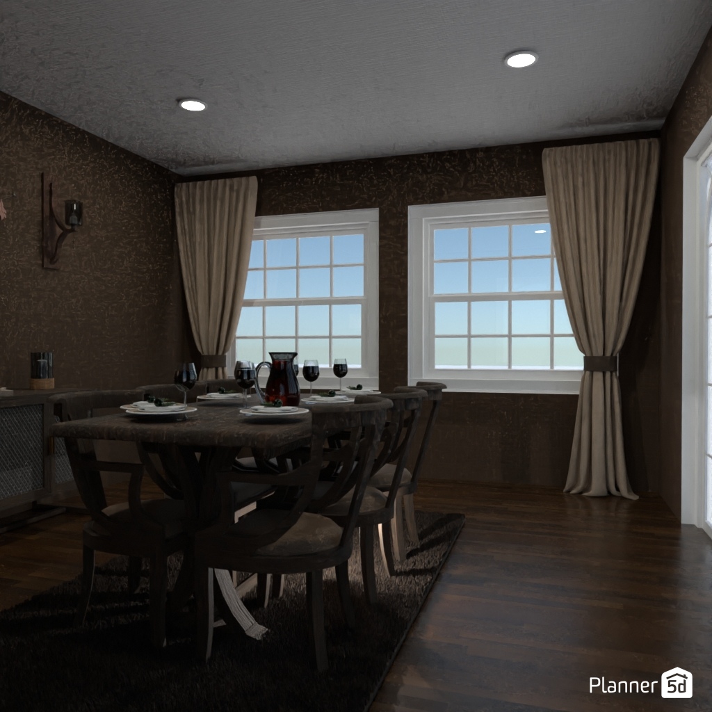 DB: Thanksgiving Day - room shell copy #23399014 by Editors Choice