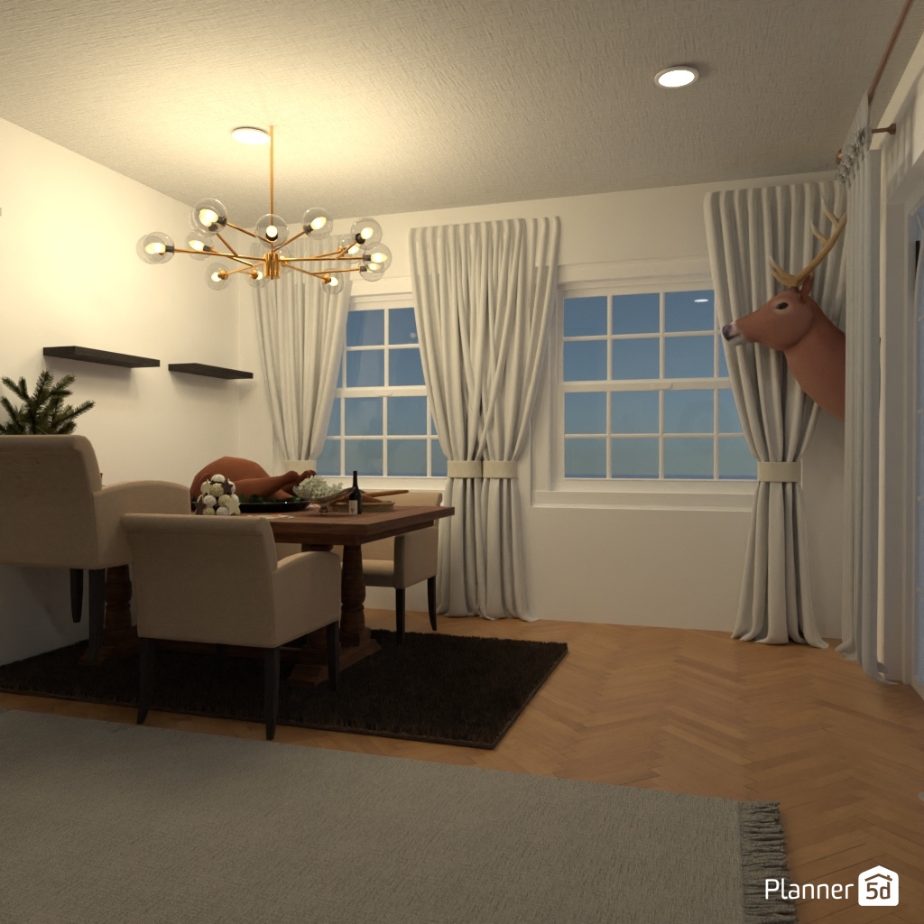 DB: Thanksgiving Day - room shell copy #23412179 by Editors Choice