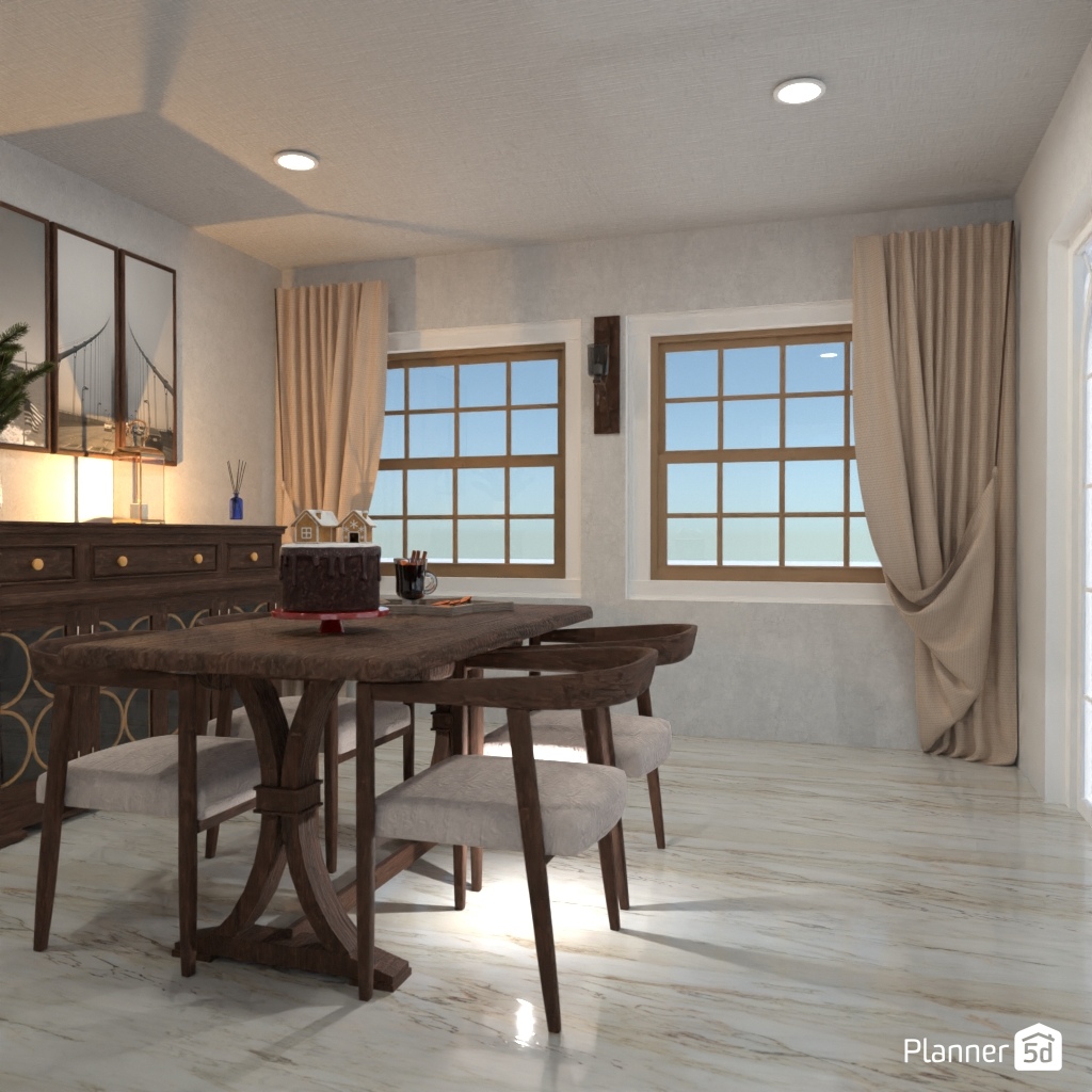 DB: Thanksgiving Day - room shell copy #23499486 by Editors Choice