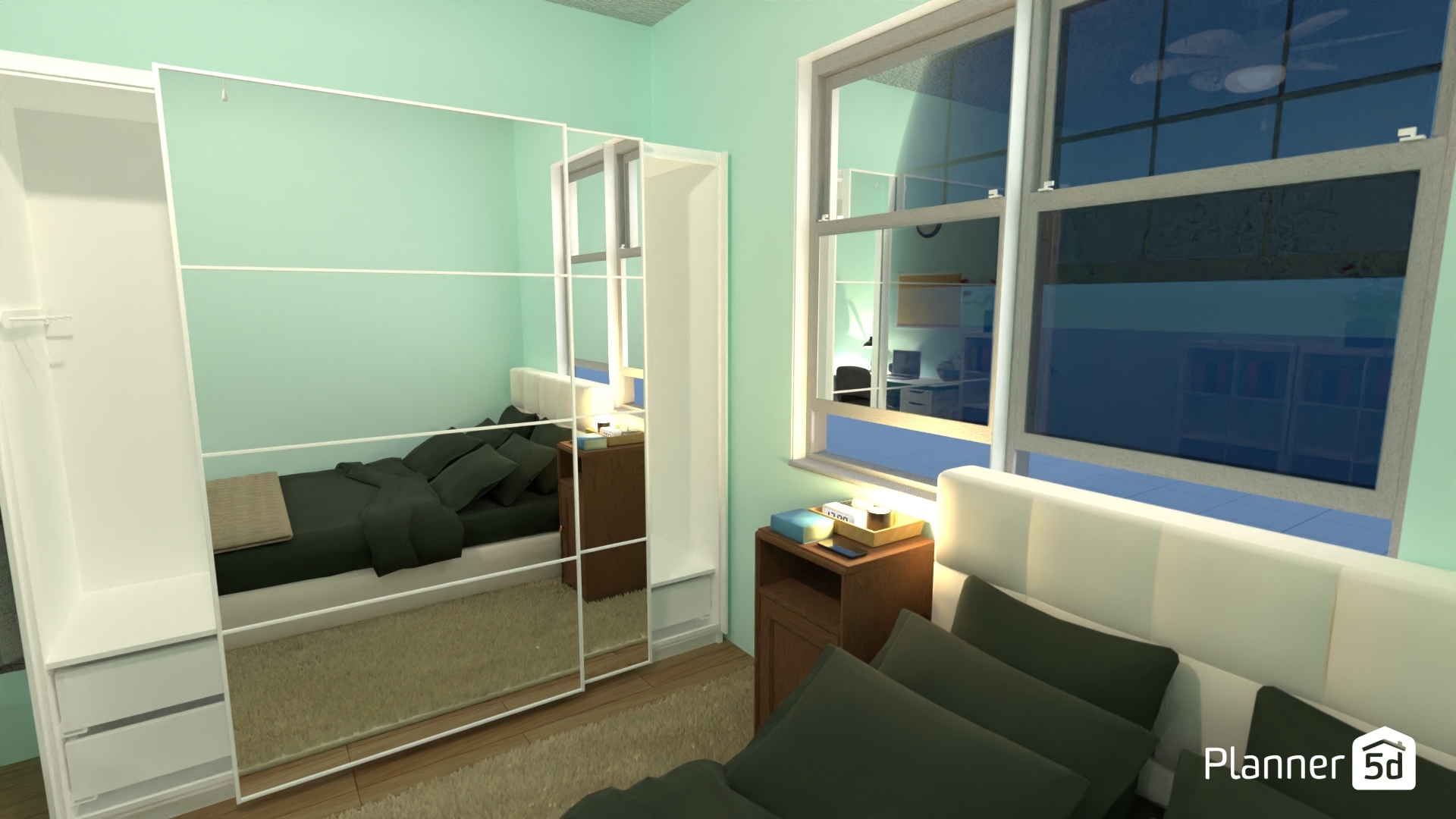 bedroom design with new bed #23400263 by Anonymous