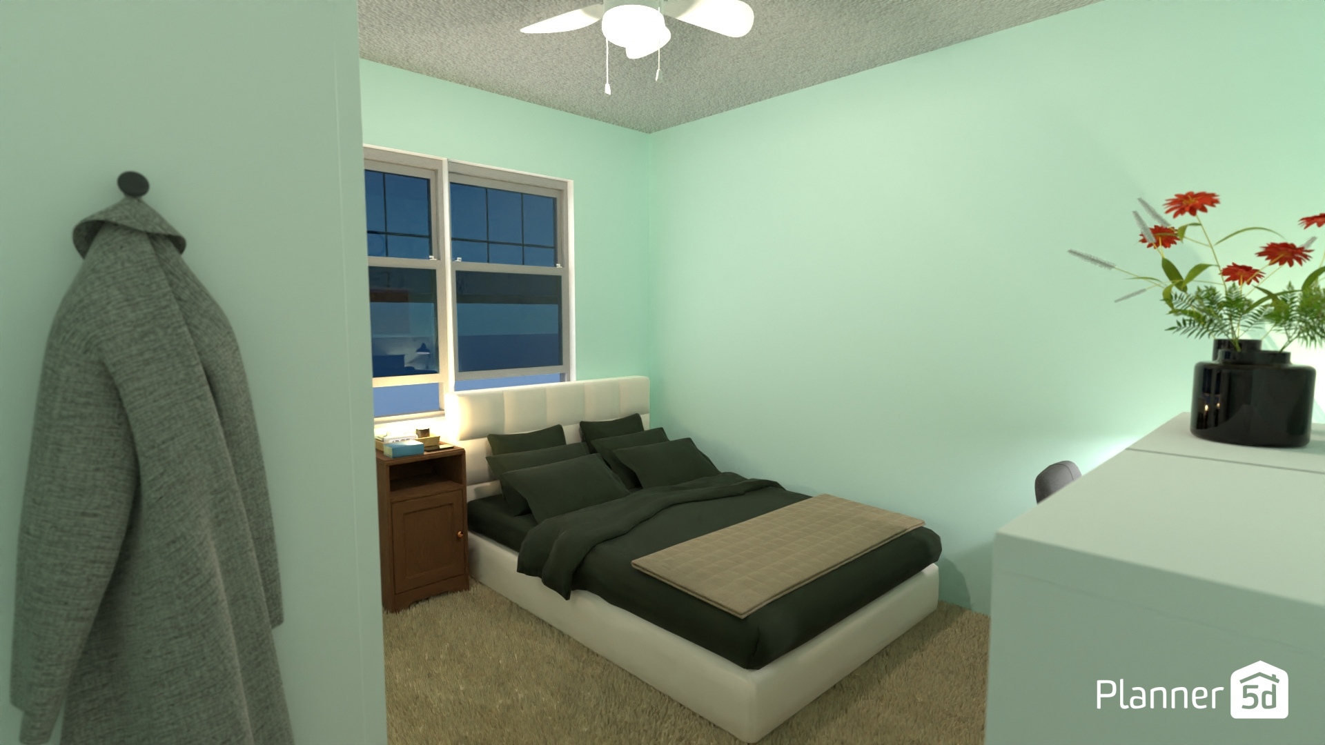 bedroom design with new bed #23400283 by Anonymous