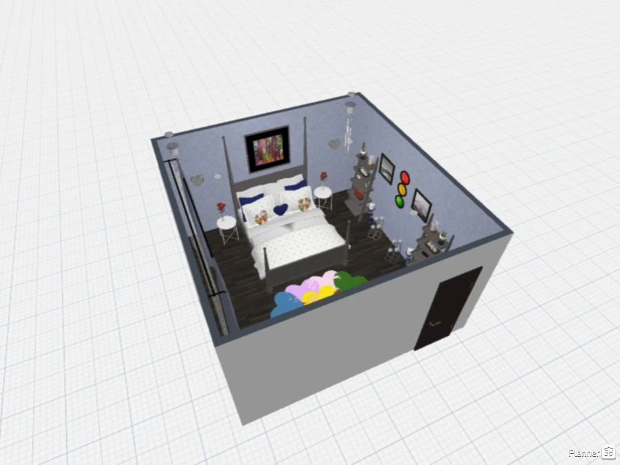 blue room #100958 by Olivia Colescott