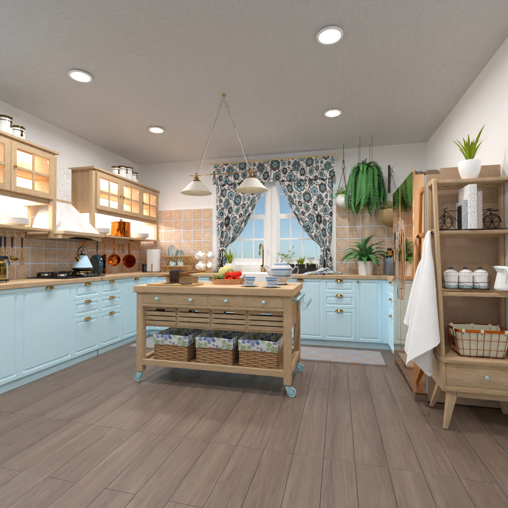 Vintage kitchen #13282943 by Editors Choice