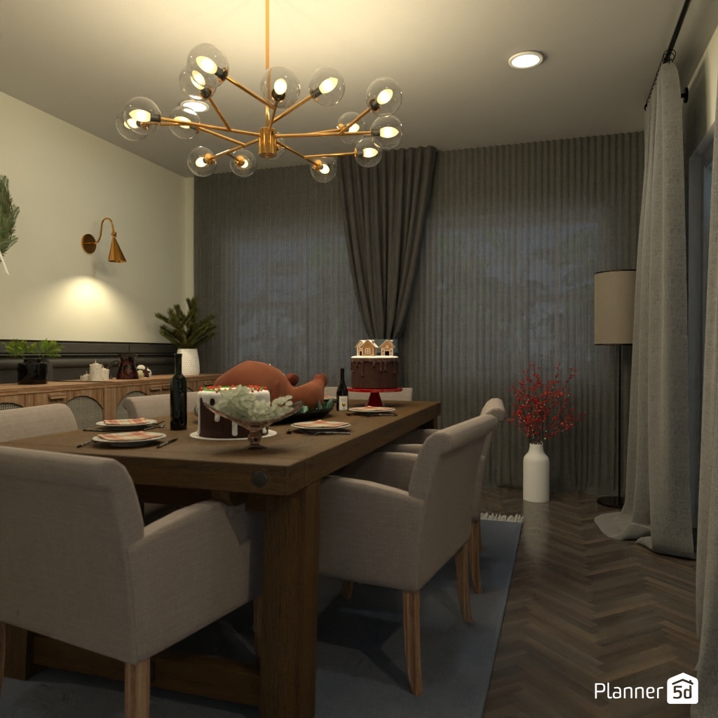 DB: Thanksgiving Day - room shell copy #23409503 by Editors Choice