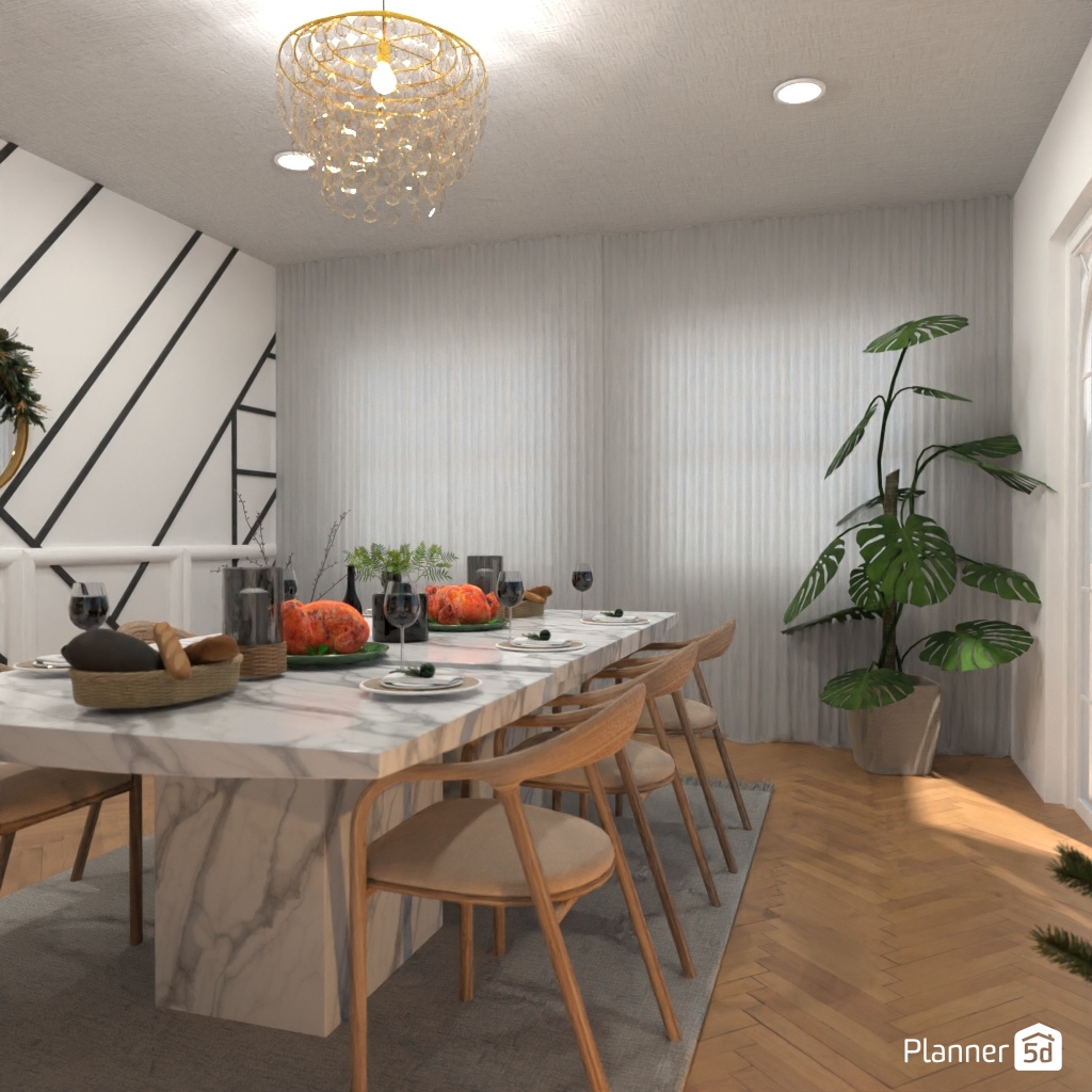 DB: Thanksgiving Day - room shell copy #23413575 by Editors Choice