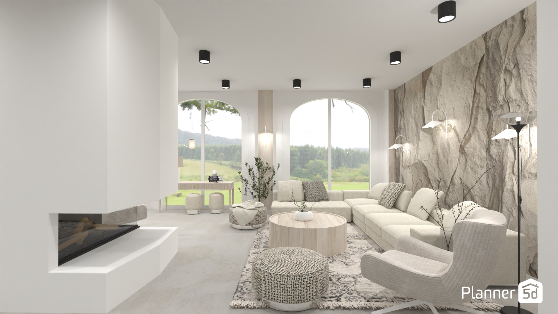 Livingroom modern #19438748 by Rachel L
