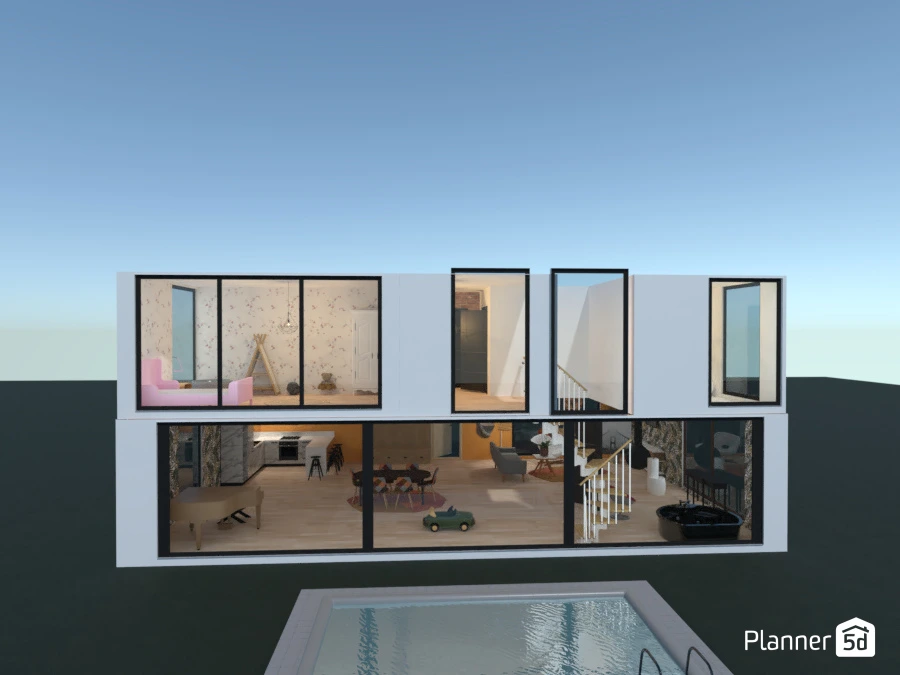 modern 4 bedroom house #3051132 by musti