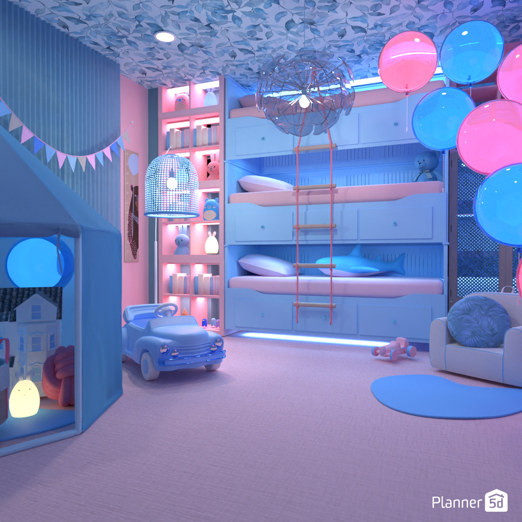 Candy Land Kid's Room #21288918 by Editors Choice