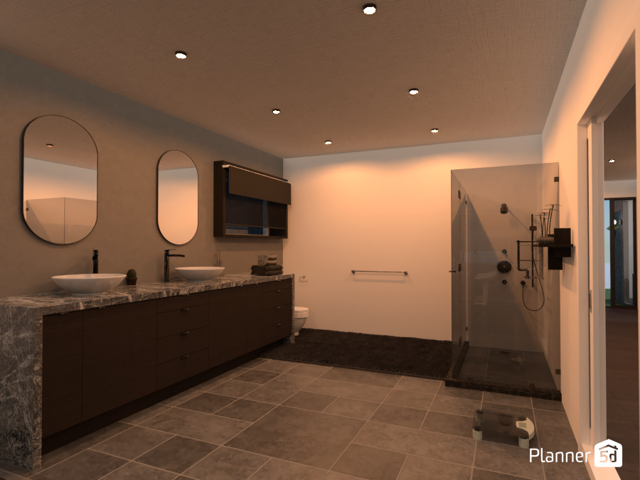 Warm Bathroom #7153482 by User 37421229