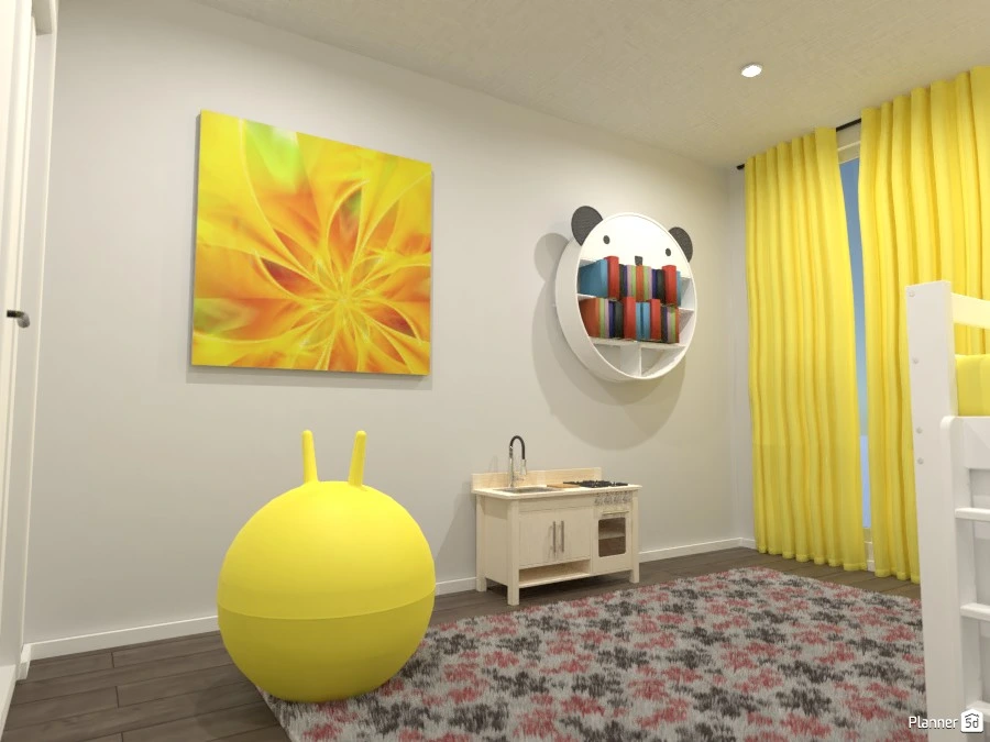 Yellow Girls Room #3036776 by Doggy