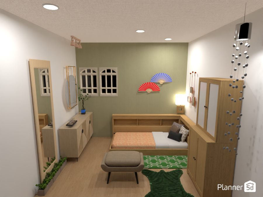 SIMPLE BEDROOM 14838279 by Yelna Yuristiary image
