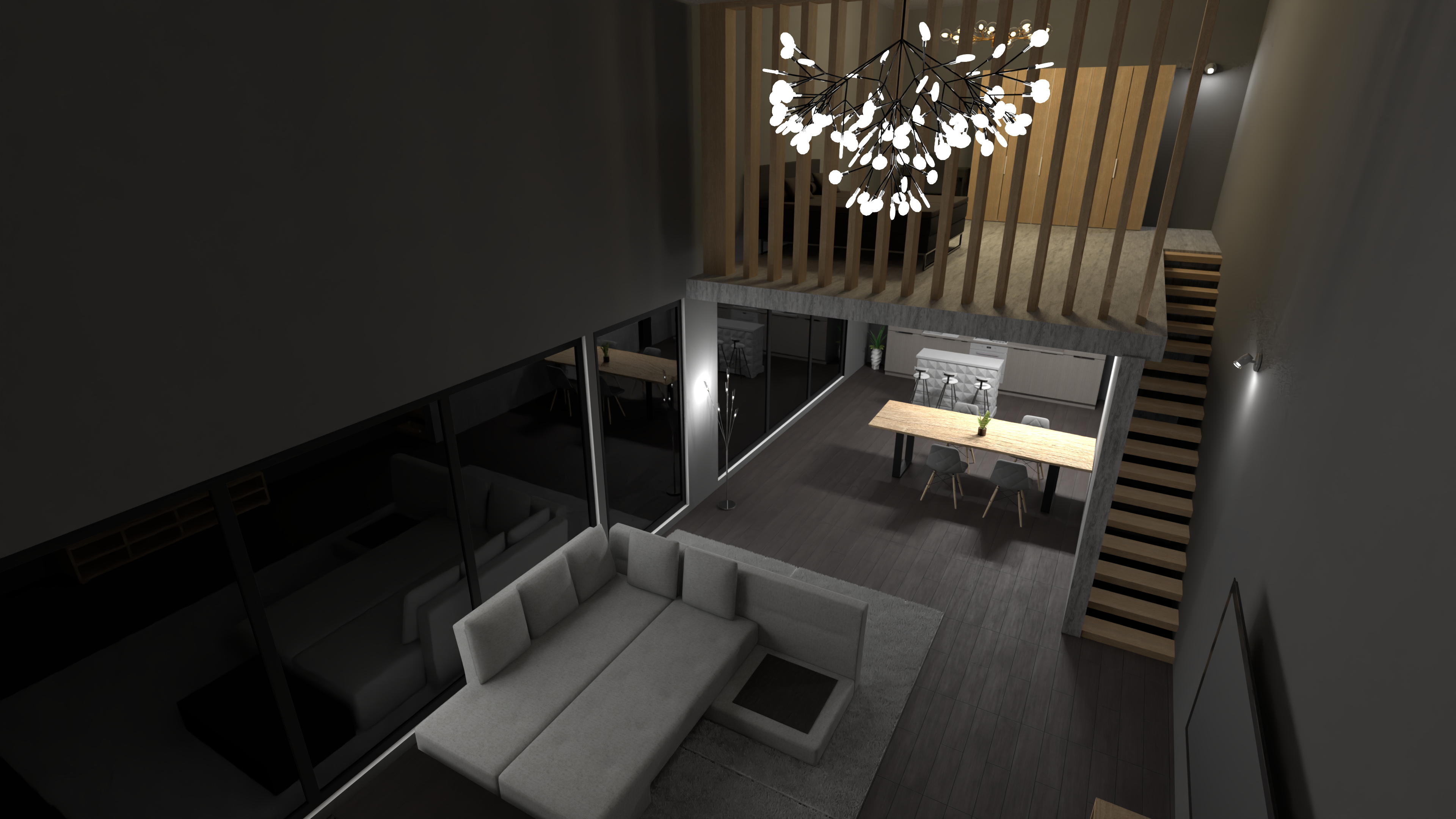 DEPARTAMENTO MODERNO #20958334 by Sergio Martínez