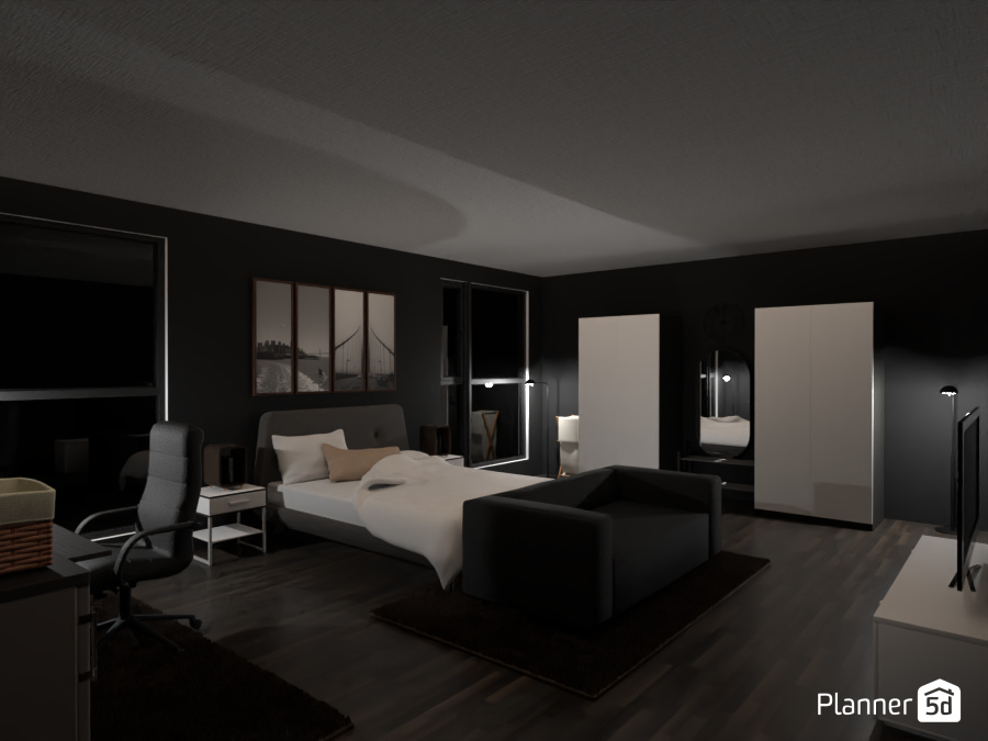 Modern Bedroom #10014144 by Follow.friendlys