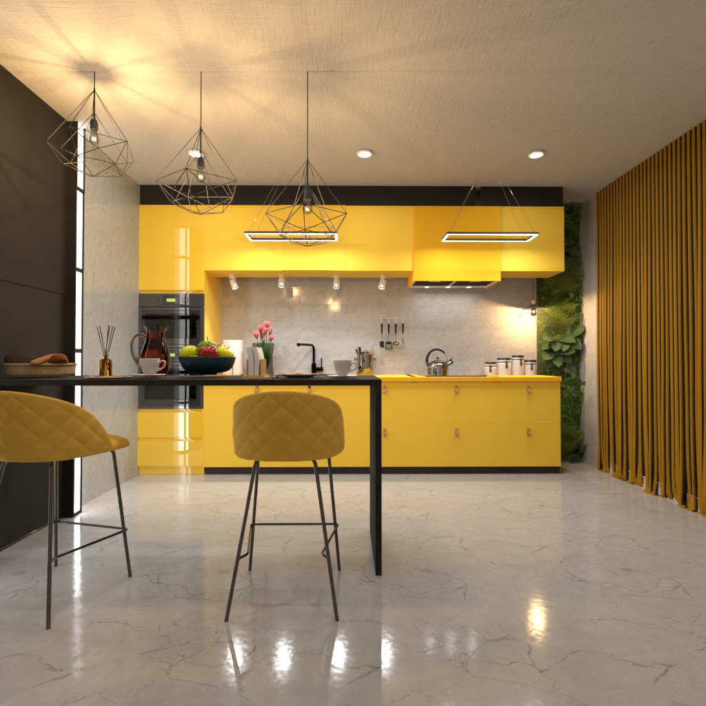 Sunny Kitchen #12525571 by Editors Choice