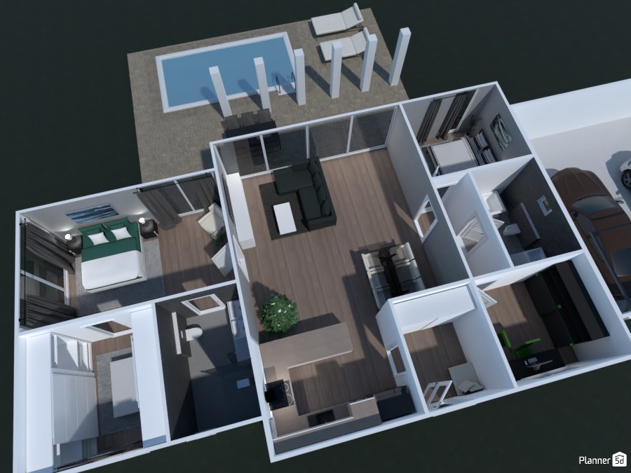 Dream bungalow #3599080 by Michaela Kubínová