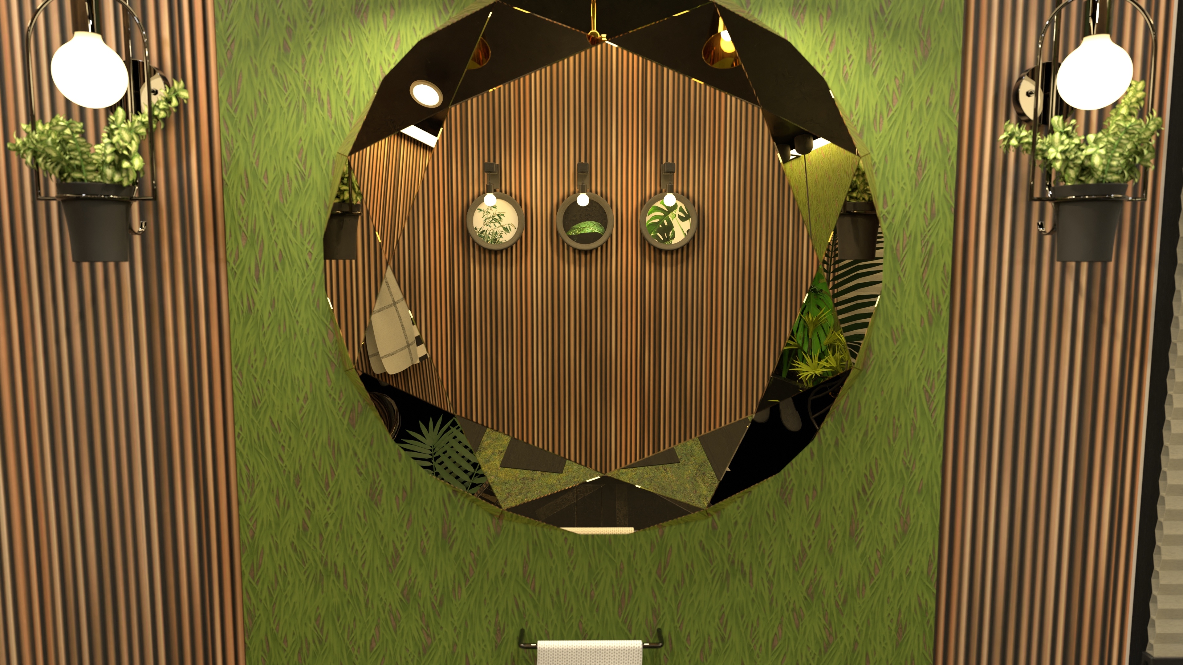 Natural Bathroom / Design battle contest #23532902 by ZACKY DESIGNER