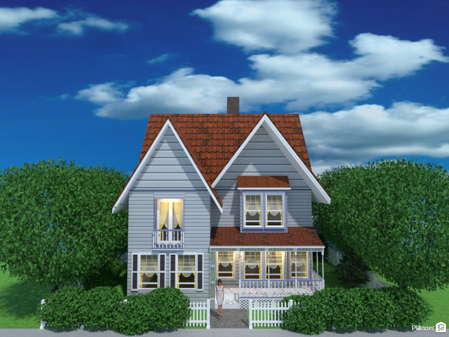 Casa campestre sencilla #2578547 by MariaCris