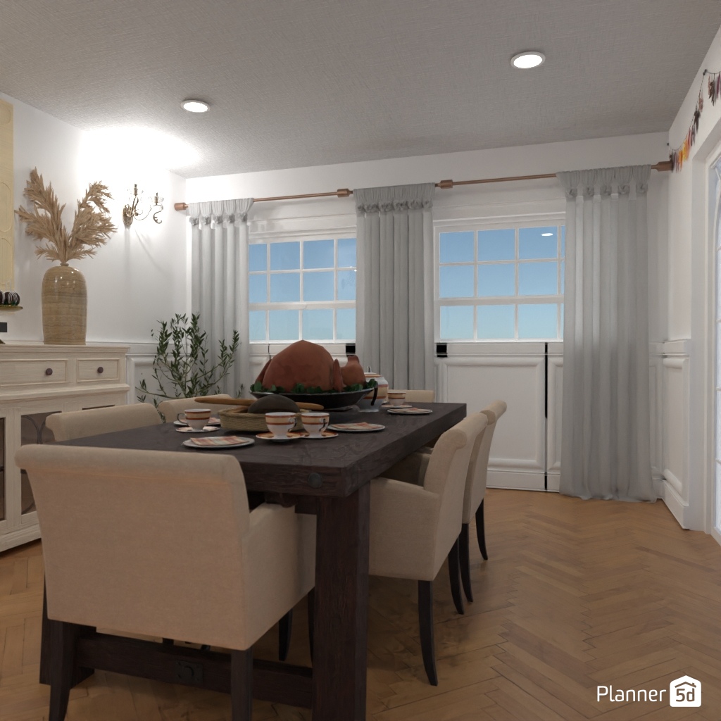 DB: Thanksgiving Day - room shell copy #23423487 by Editors Choice