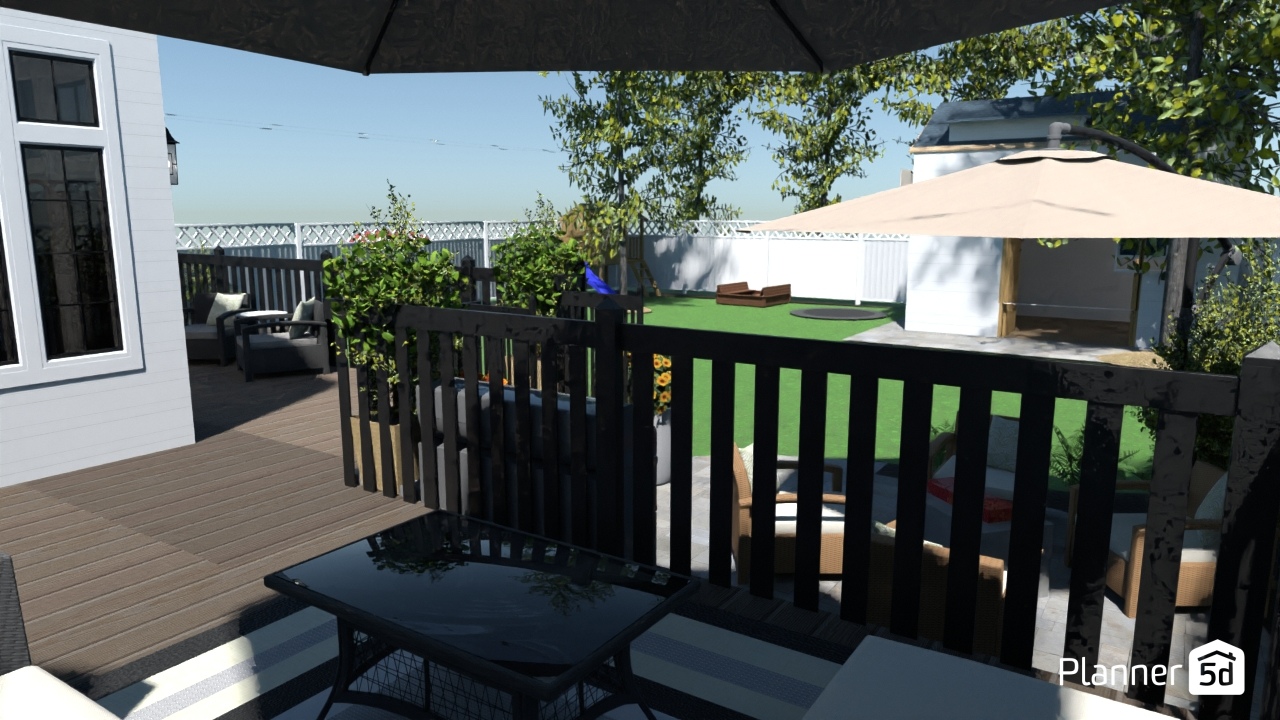 backyard (v53) - deck out back #23423995 by Somer Set