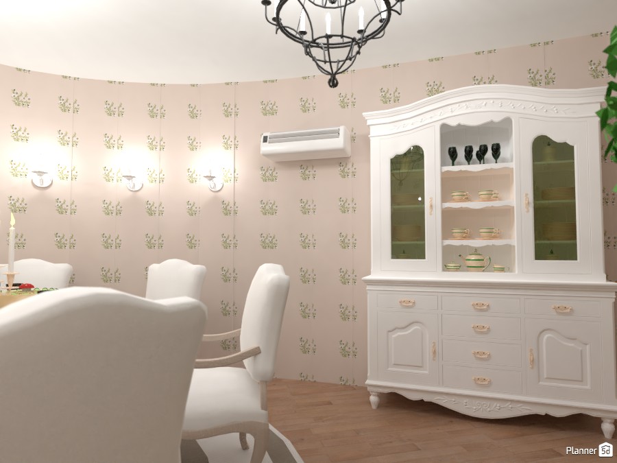 House "Chamomile". Provence style dining room. #3553781 by Наталия Болли