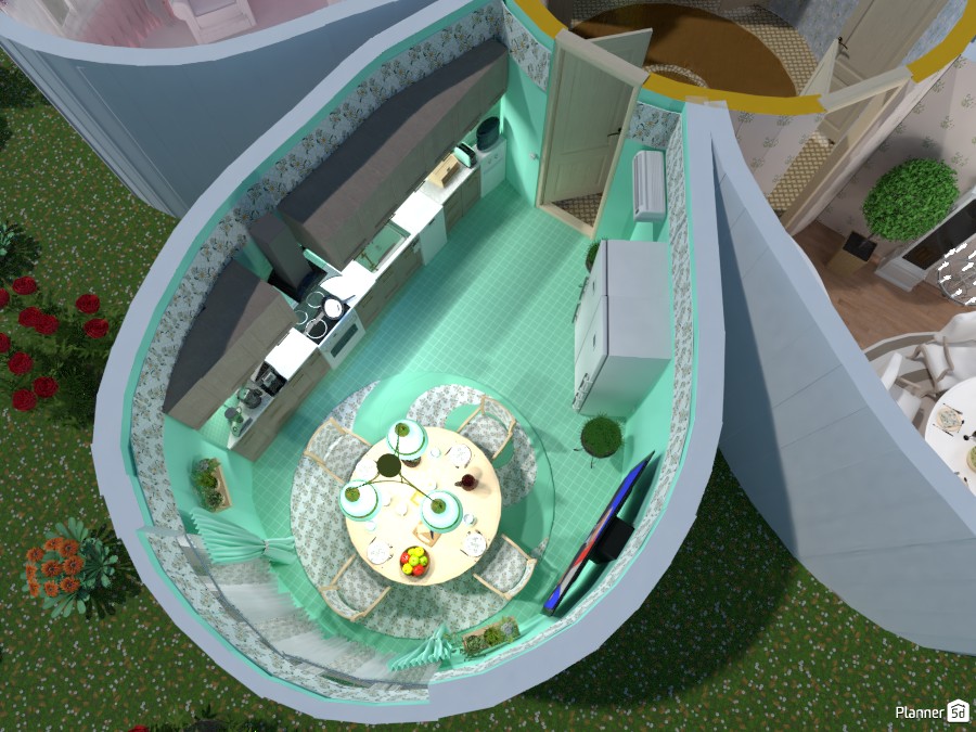 House "Chamomile". Provence style kitchen. #3553782 by Наталия Болли