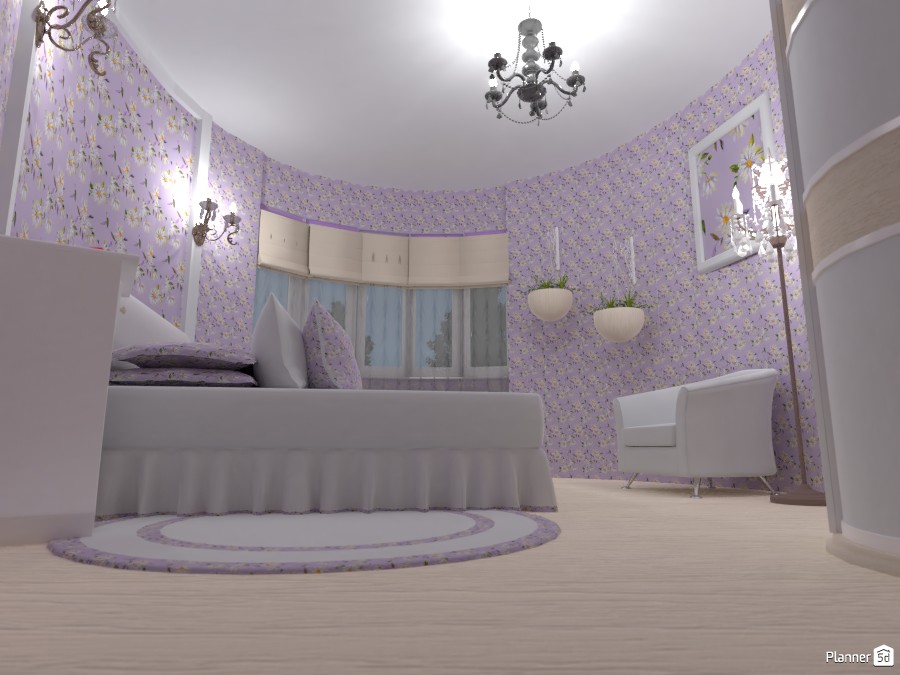 Chamomile house. Bedroom in Provence style. 3553802 by Наталия Болли image