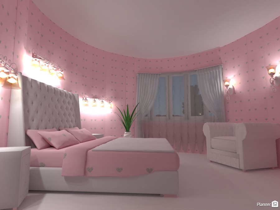 House "Chamomile". Pink room for a girl. #3553818 by Наталия Болли
