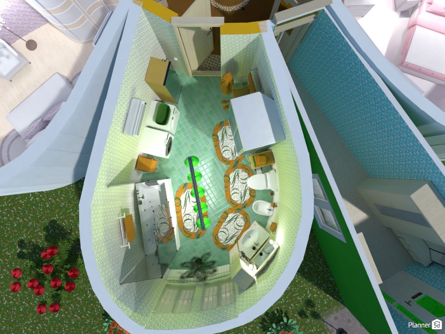 House "Chamomile". Bathroom #3553825 by Наталия Болли