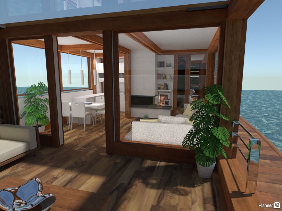 Houseboat #1 #2593289 by Fede Lars