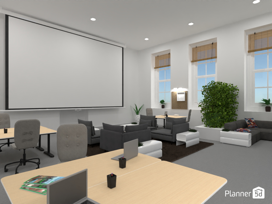 Planner 5D office : Design battle contest #7944233 by Gabes