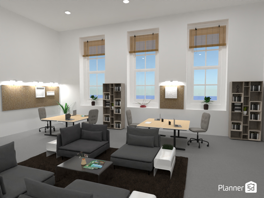 Planner 5D office : Design battle contest #7944285 by Gabes