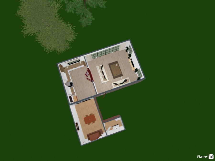 Kitchen and living #23420631 by User 158898391