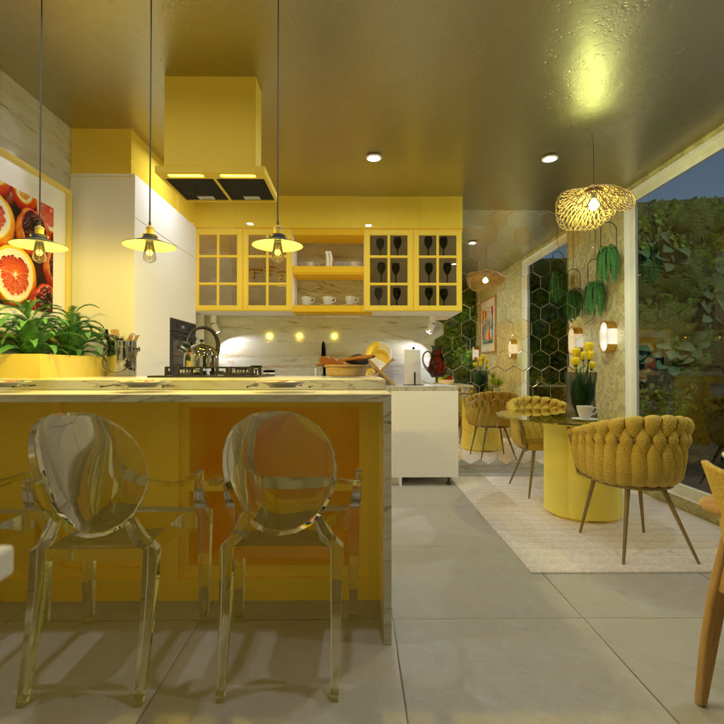 Sunny Kitchen #12522563 by Editors Choice