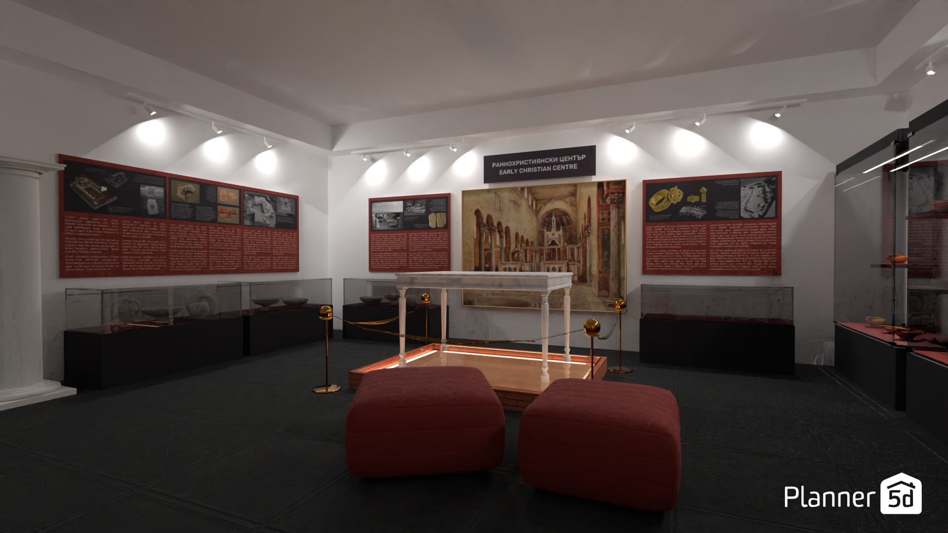 Museum permanent exhibition #22504472 by Darina Doncheva