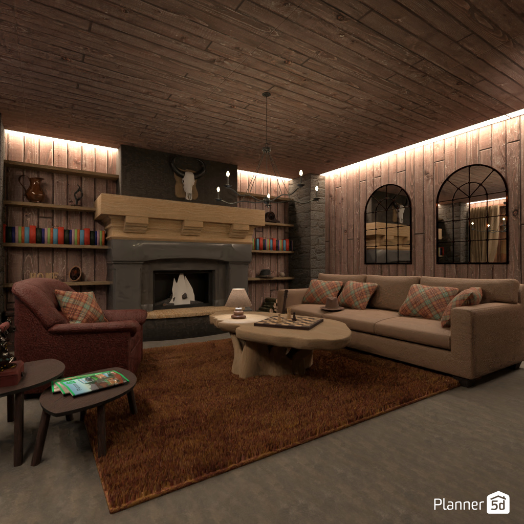 Country-Style Living Room #3369220 by Editors Choice