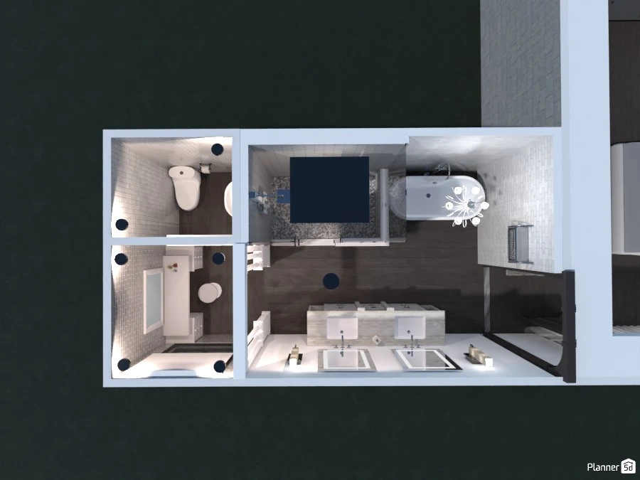 Master Bathroom #3020564 by Flame X Rose