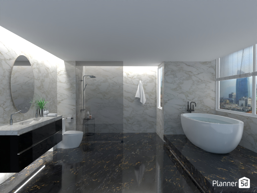 Elegant Bathroom with a view 8934565 by Ely Bnd image