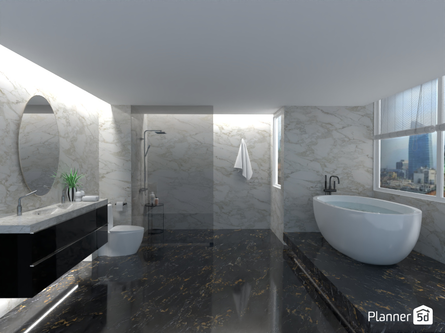 Elegant Bathroom with a view #8934565 by Ely Bnd