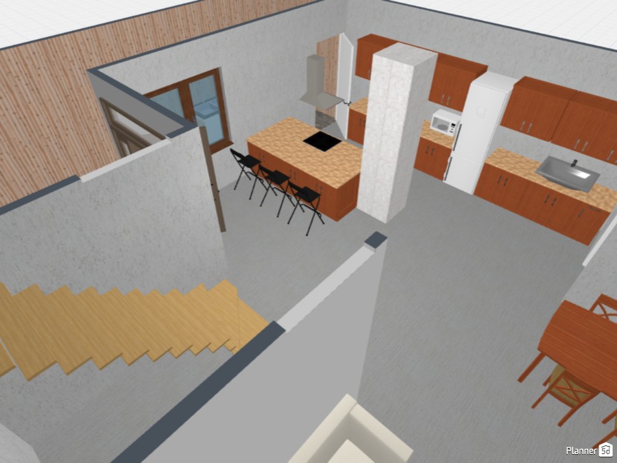 Arya Prime w/ Kitchen Island #23559986 by User 66818788