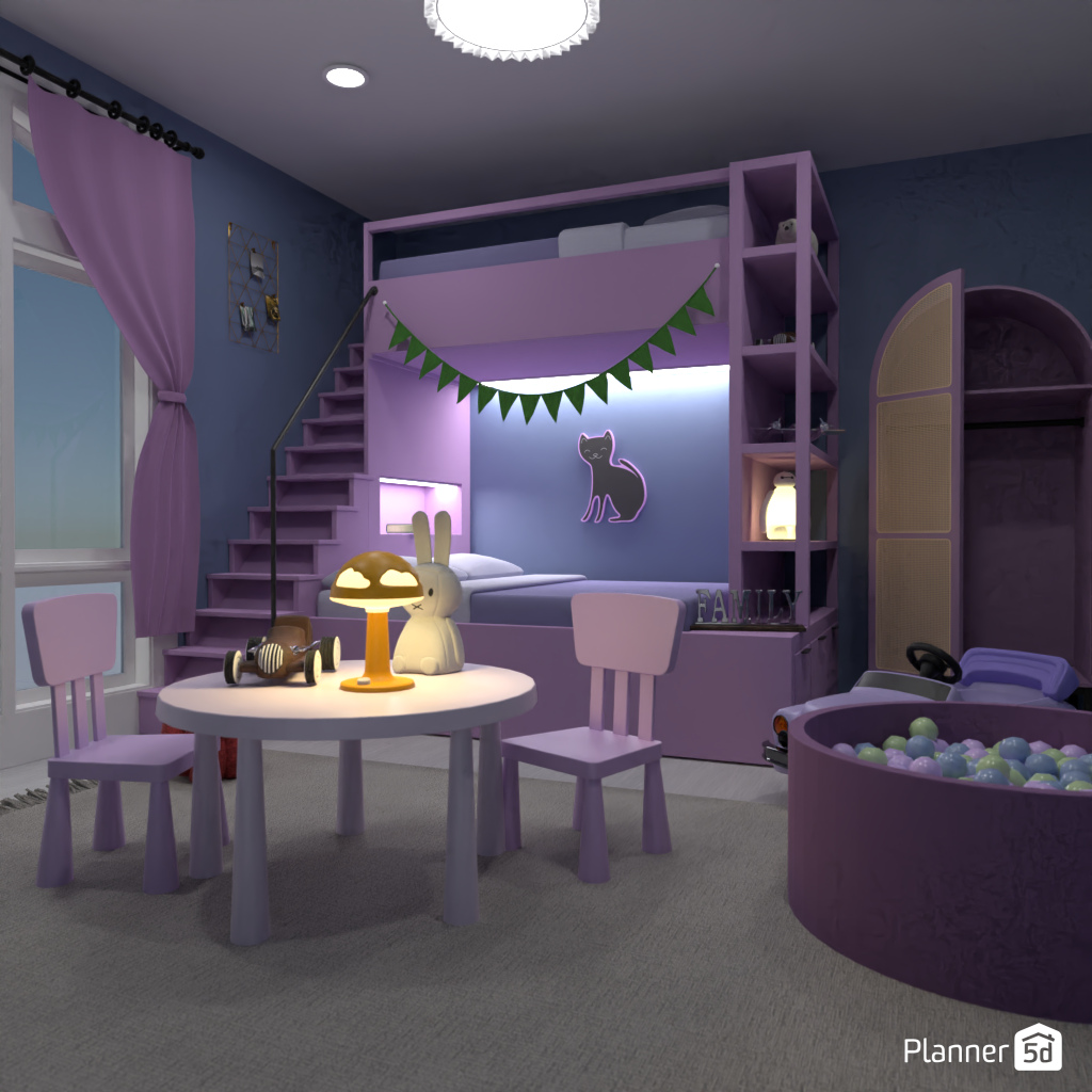 Candy Land Kid's Room #21208618 by Editors Choice