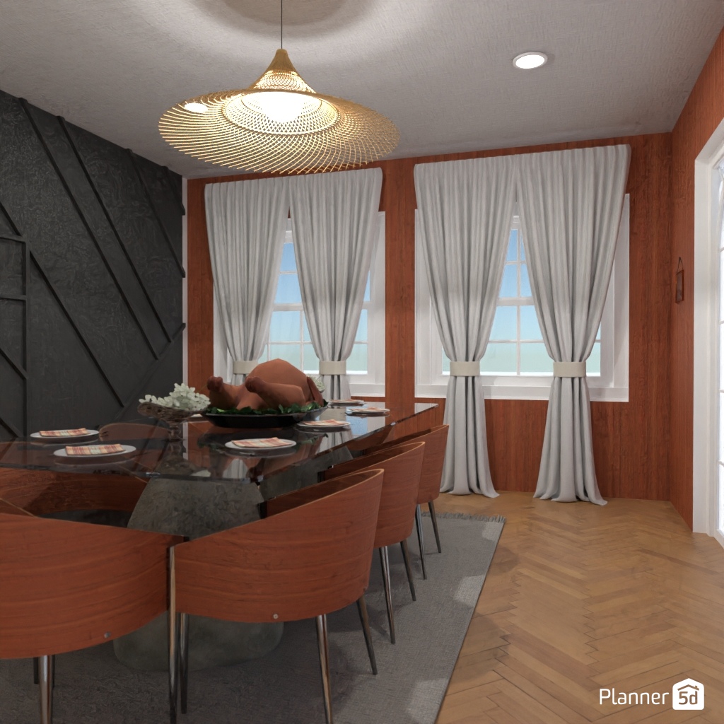 DB: Thanksgiving Day - room shell copy #23493450 by Editors Choice