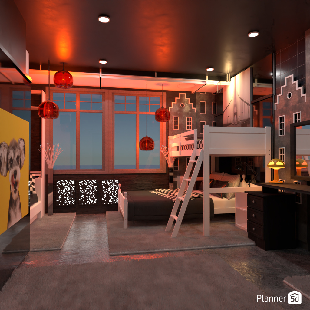 Bedroom for twins #18910216 by Editors Choice