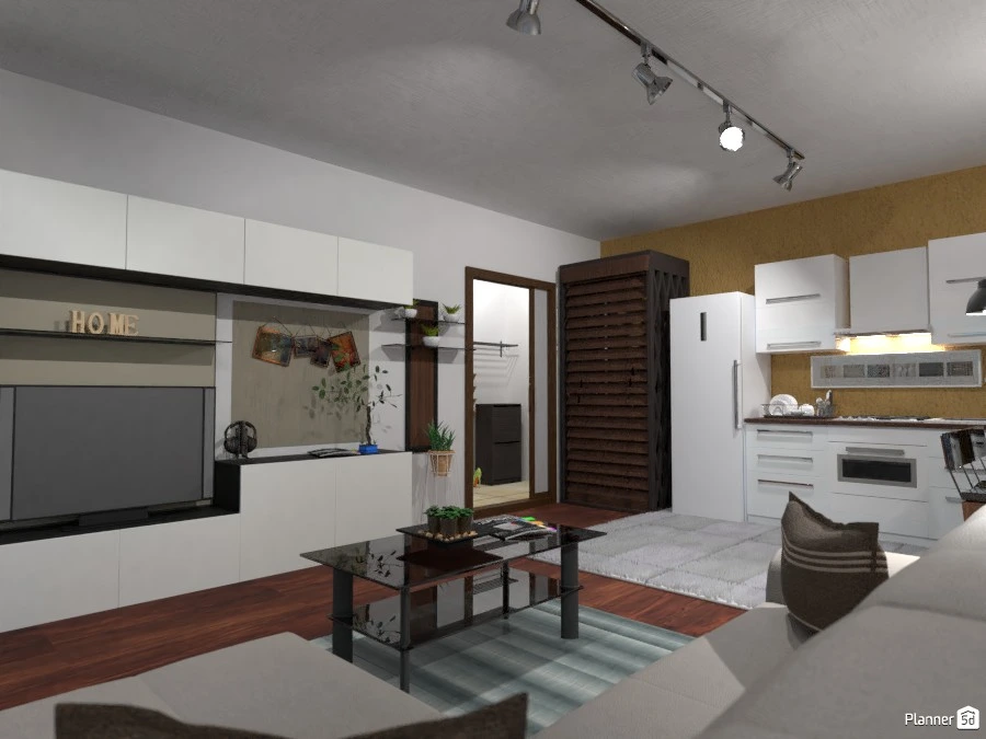 Flat 44,6 m2 #82343 by Gabes