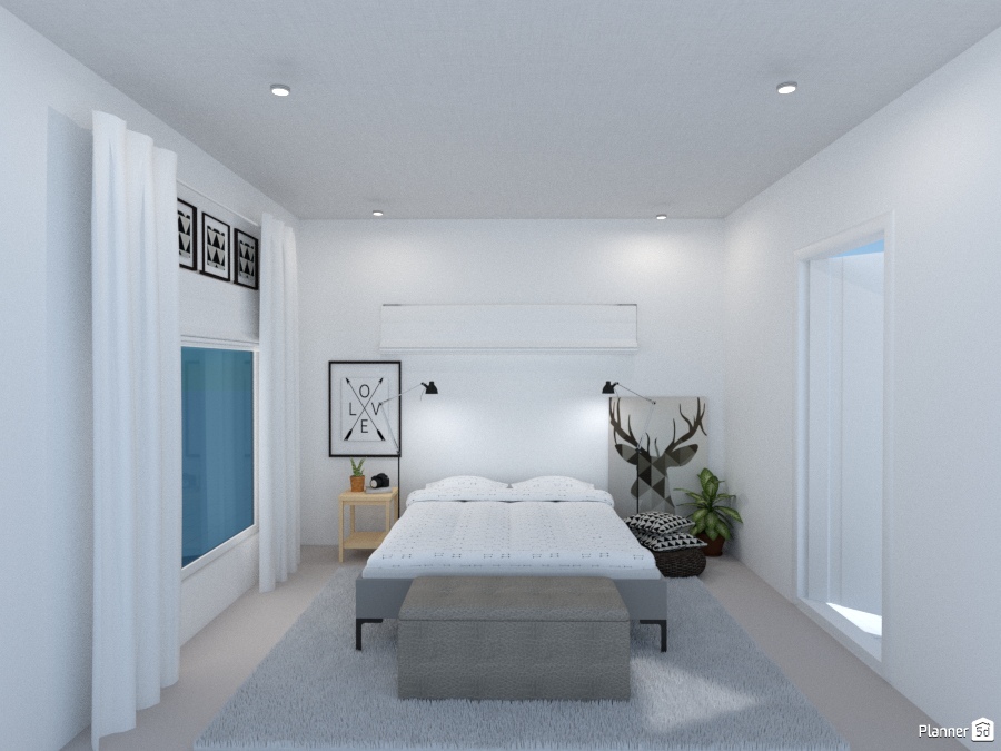 Minimalist bedroom #1831123 by Katie Ngo