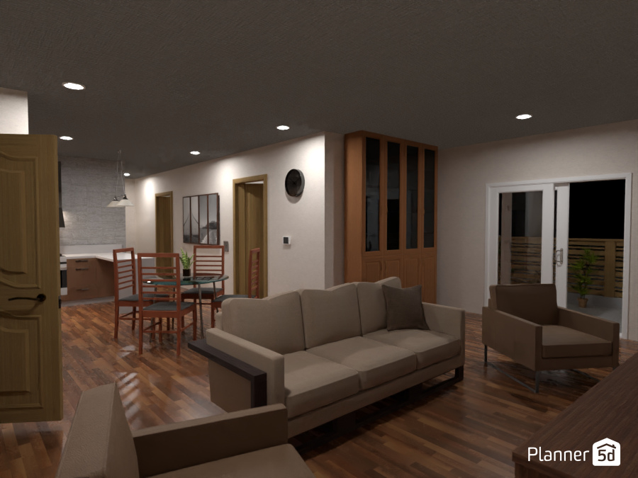 One Room Apartment #12309397 by Javier Deleon