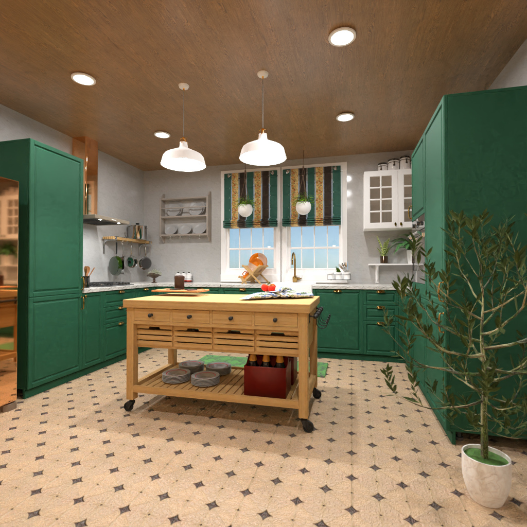Vintage kitchen #3350880 by Editors Choice