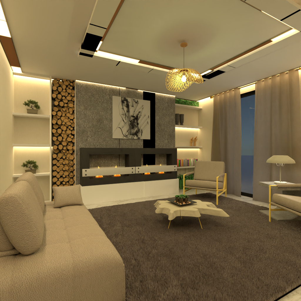 Japandi Living Room #11839580 by Editors Choice