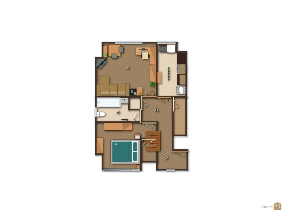 Brighton Flat #50369 by Alistair W