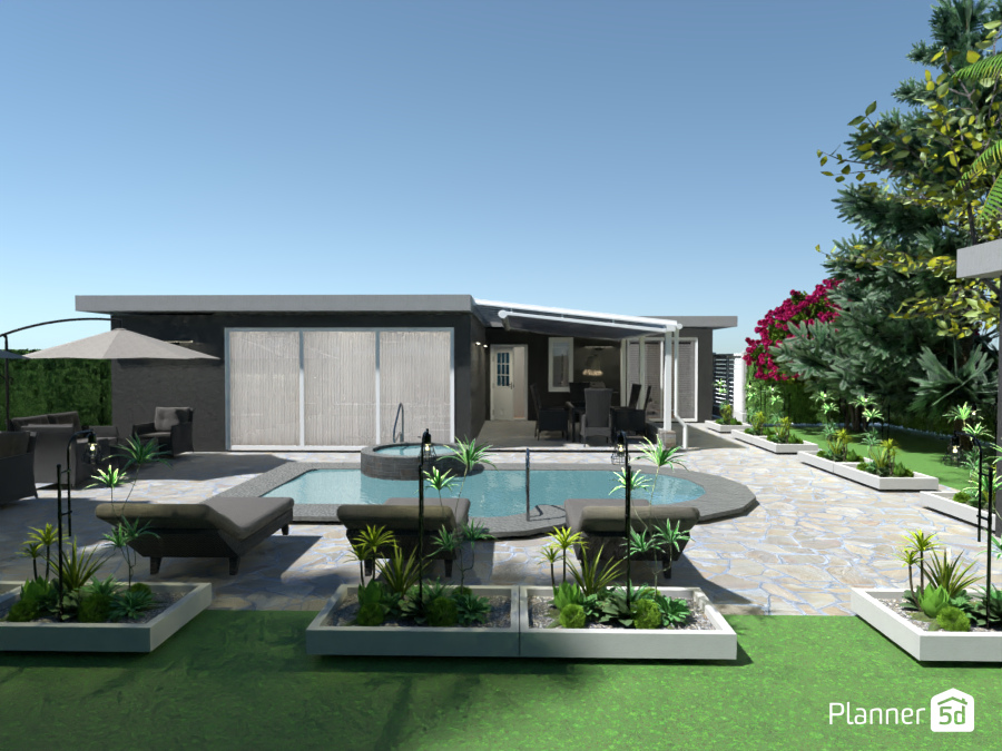 Villa con piscina #14061303 by Ely Bnd